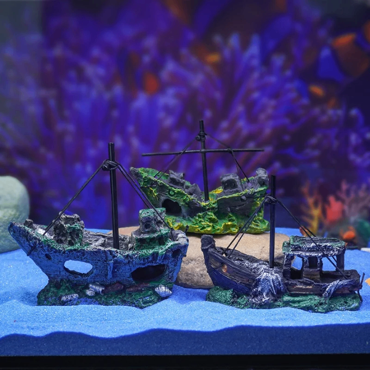 Décors Aquarium Épaves