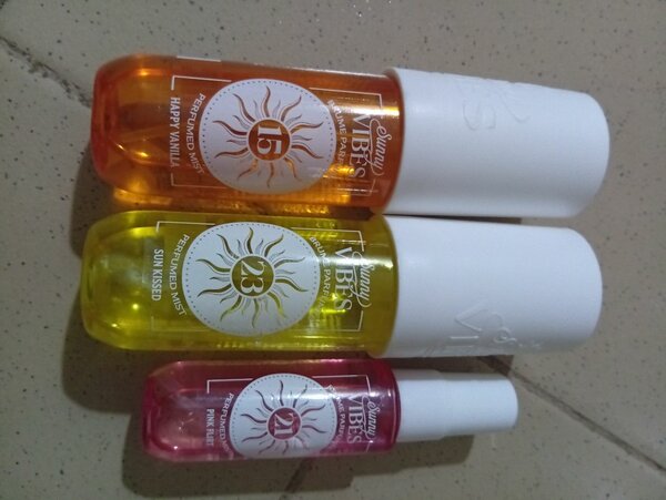 Sprays Parfumés Sunny Vibes