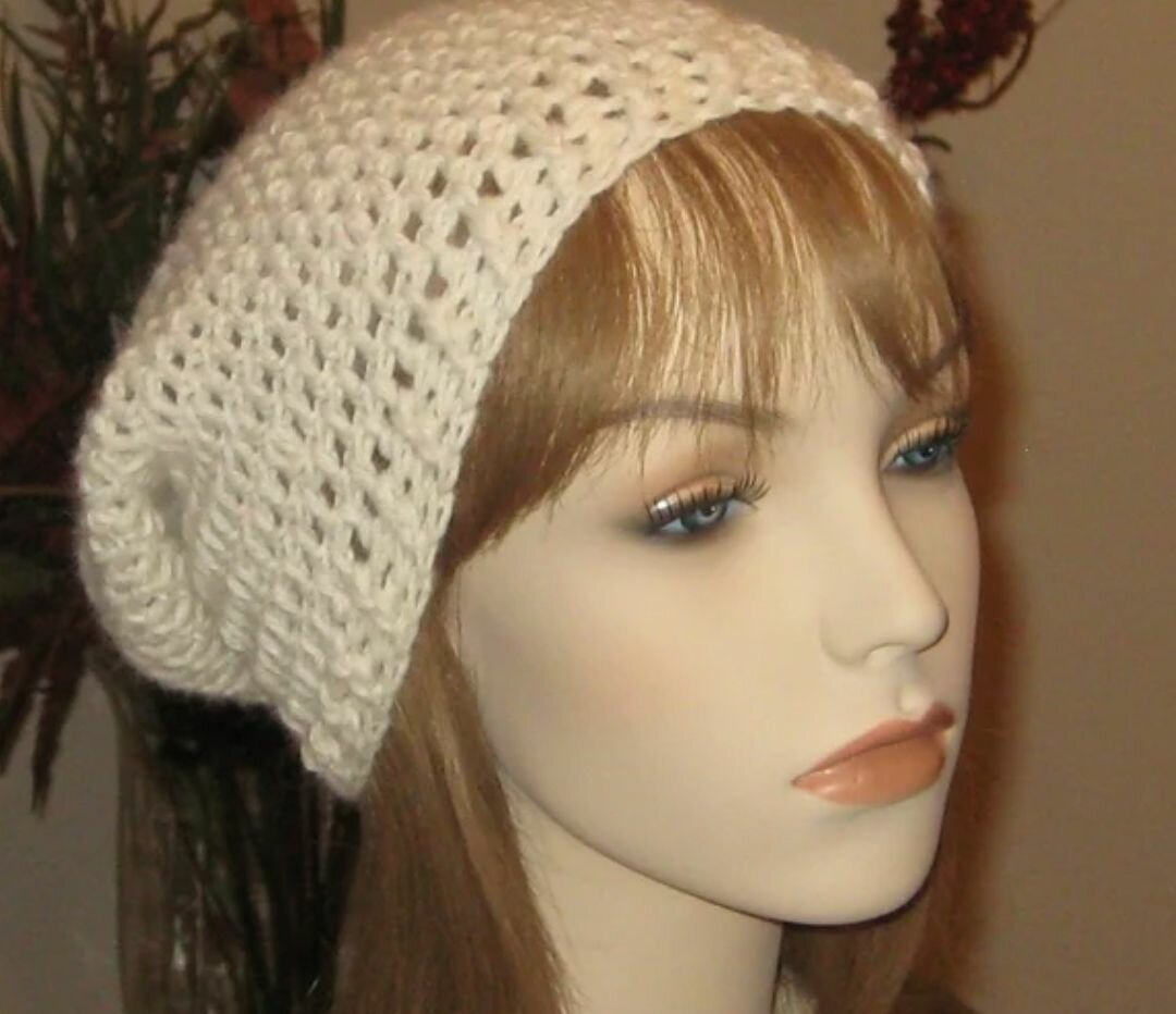 Crochet head warmer