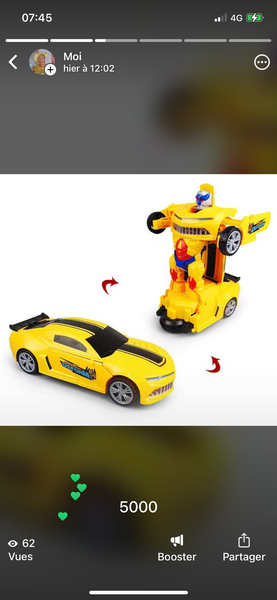 Robot Transformable Jouet