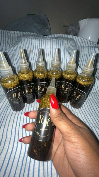 Huile capillaire revitalisante