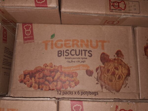 Tigernuts biscuit