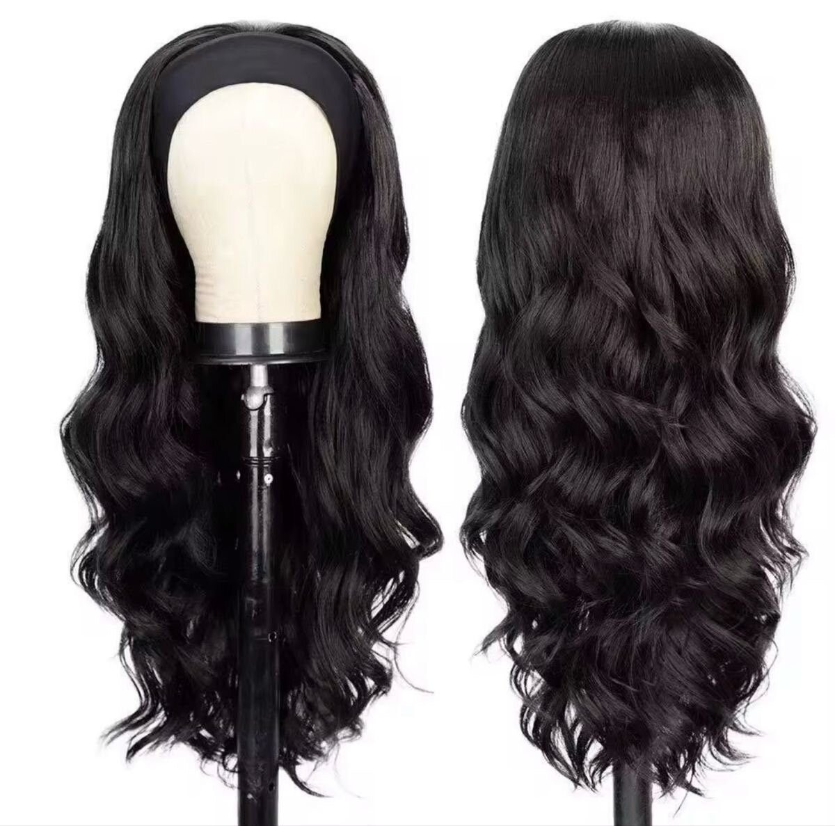 Perruque bandeau body synthéti