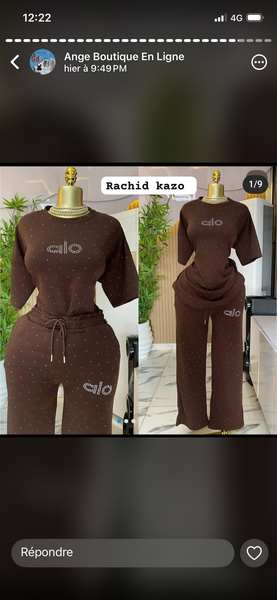 Ensemble décontracté femme