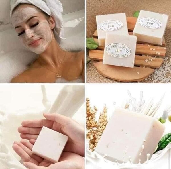 Savon de riz naturel