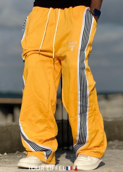 Pantalon de jogging jaune stylé