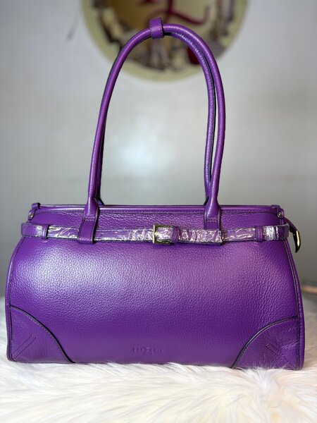 Sac à main cuir élégant femme