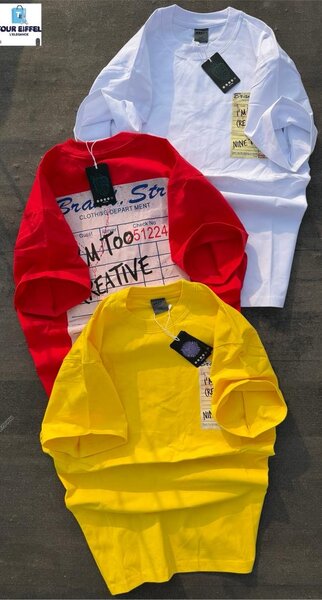 T-shirts colorés en coton