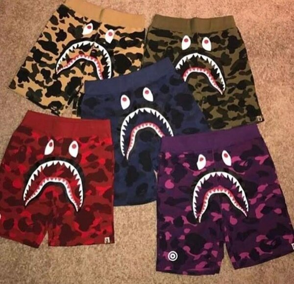 Shorts camouflage unisex tendances