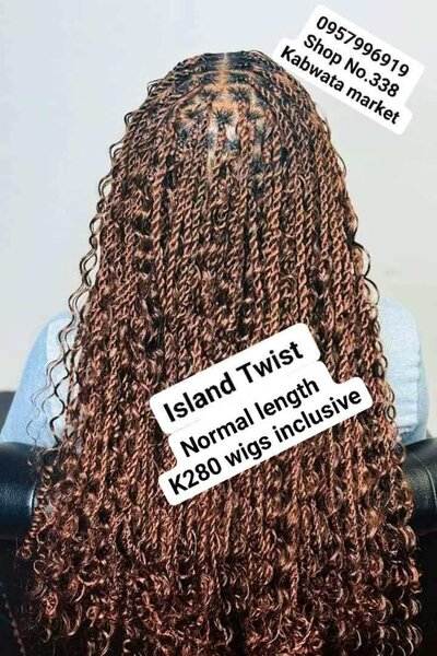 Goddess Braids /Island Twist