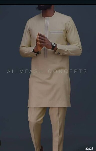 Boubou Africain Homme Élégant