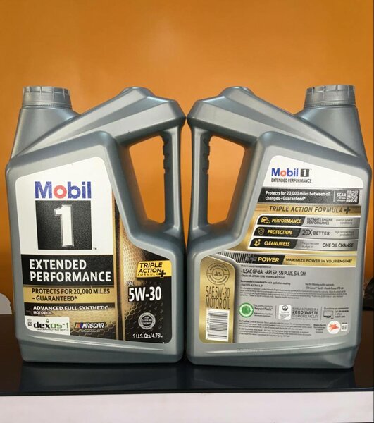 Mobil1 5W30 Extended Performance 5L imported from USA