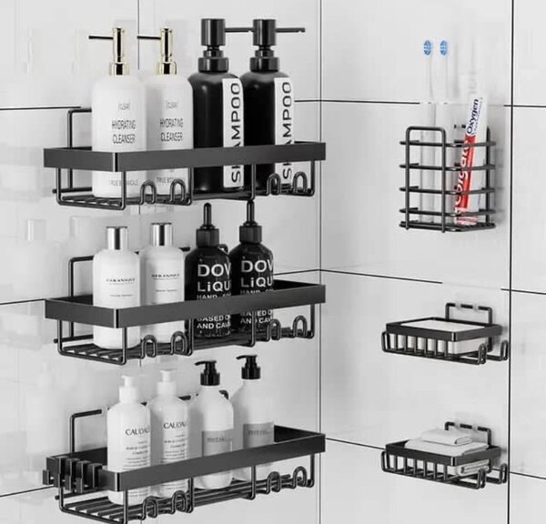 Bathroom shelves
