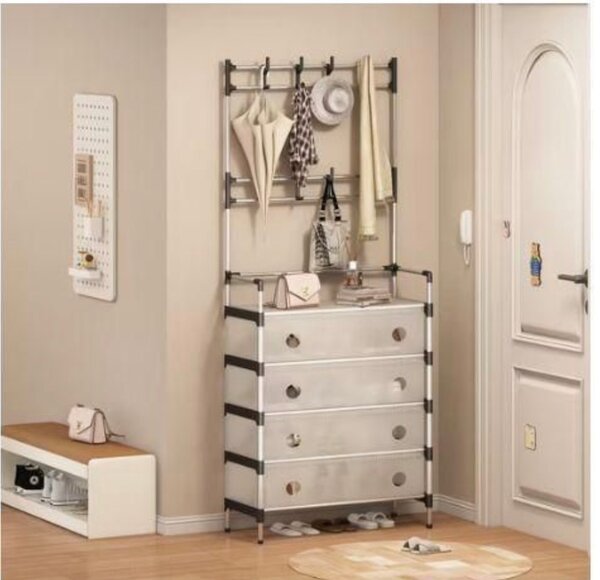 Portemanteau avec rangements