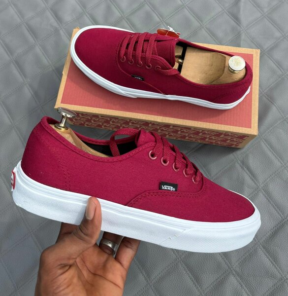 Baskets Vans Rouges