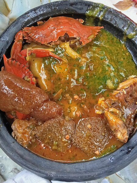 Placali ( Sauce Kplala, Kôpê )