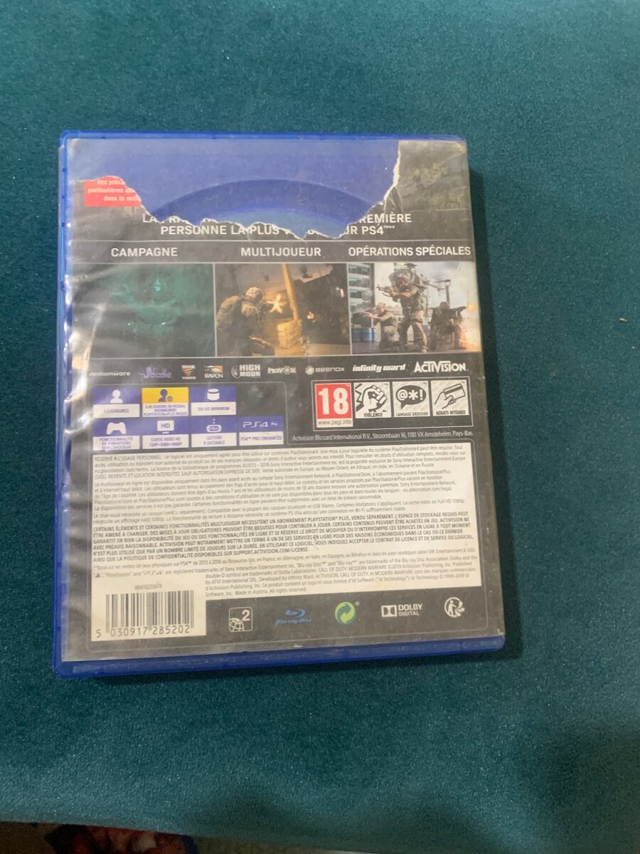 CD CALL OF DUTY MODERN WARFARE