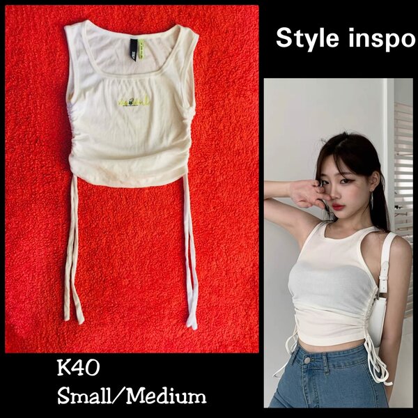 Salaula crop tops and tops