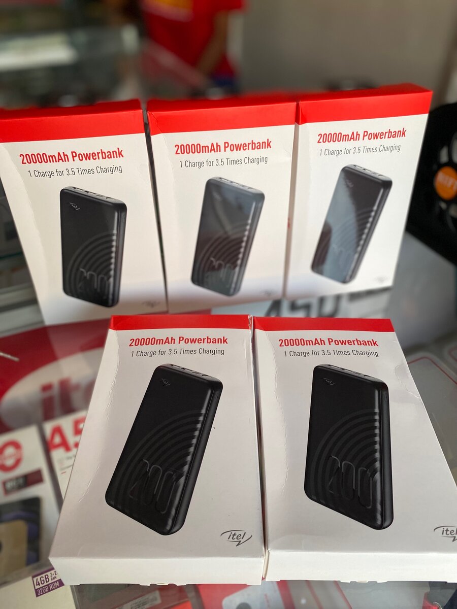Itel 20,000mAh Powerbank promotion