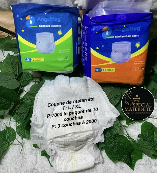 Couches maternité ultra-douces
