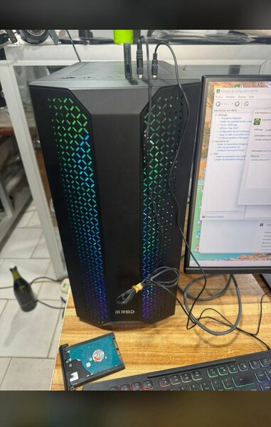 Boîtier PC ATX Gamer RGB