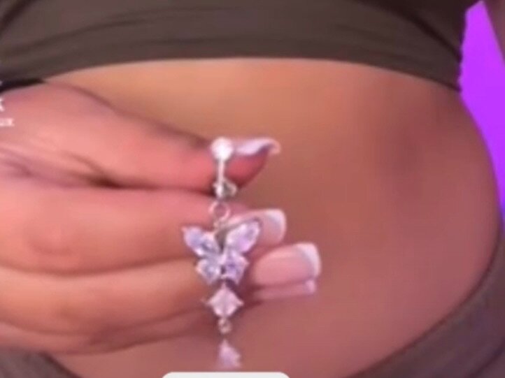 Cross rings,nose rings & toe nails