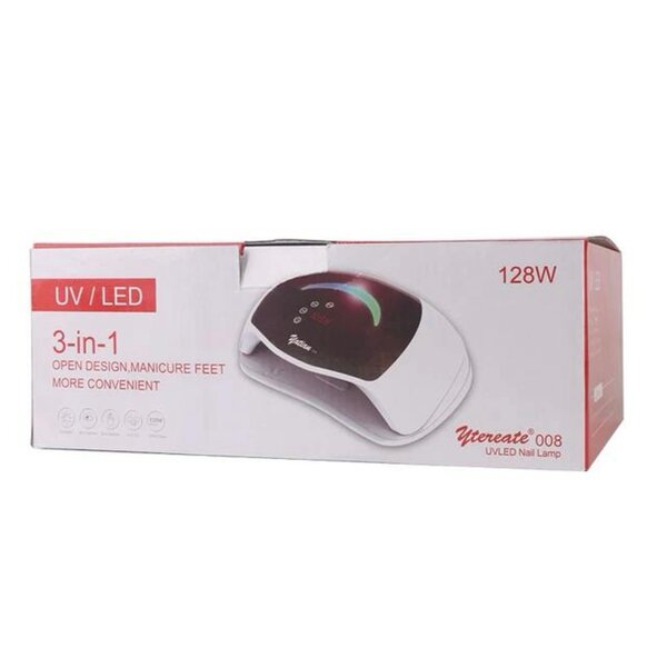 Lampe Led Uv à séchage rapide 128W, vernis à ongles haute pu