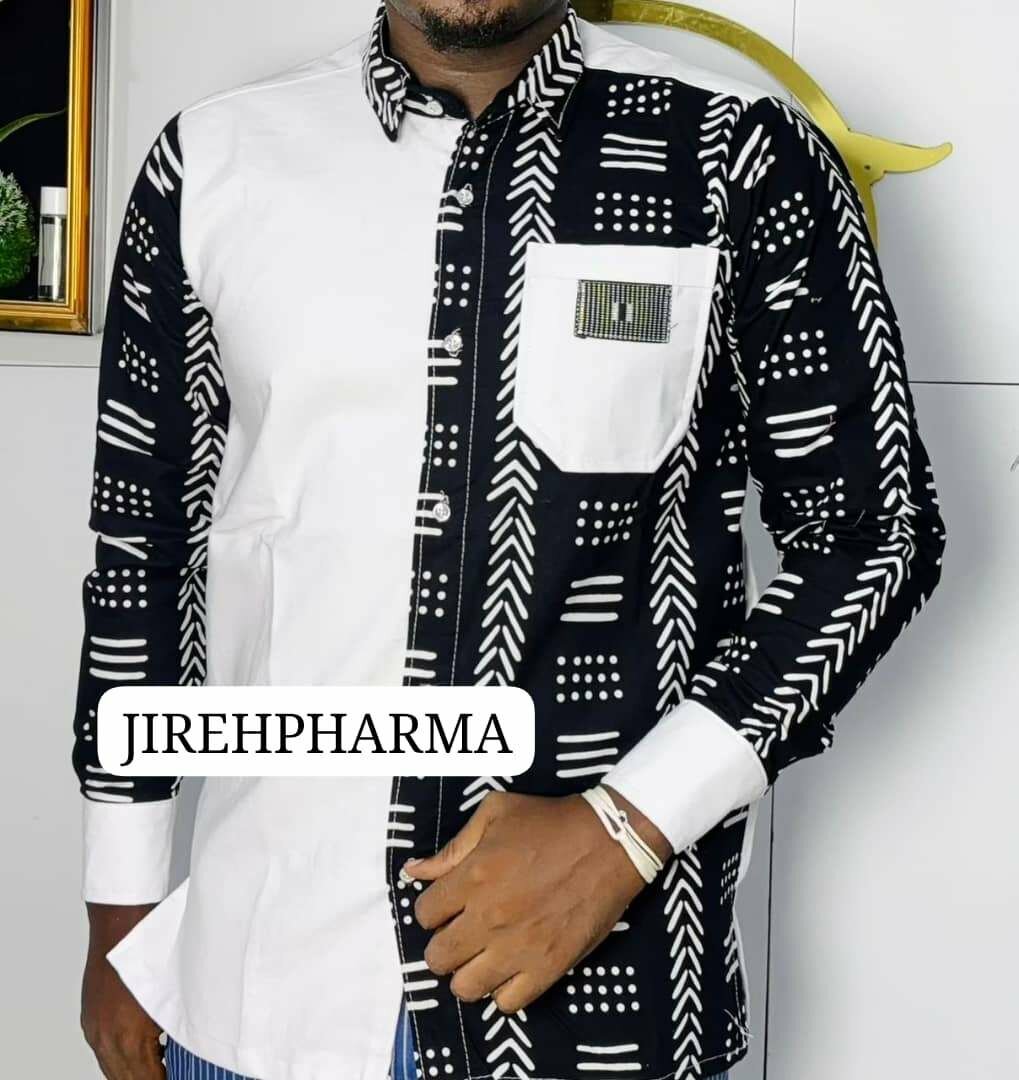 Chemise homme bicolore élégante