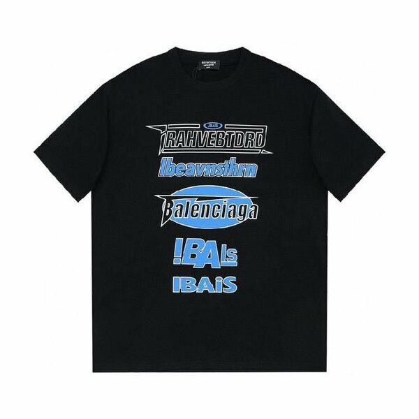 T-shirt noire graphique homme