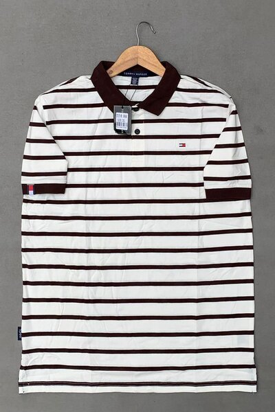 Polo rayé pour hommes