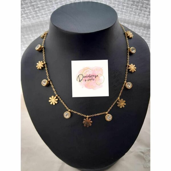 Complet chaine + boucles d'oreilles