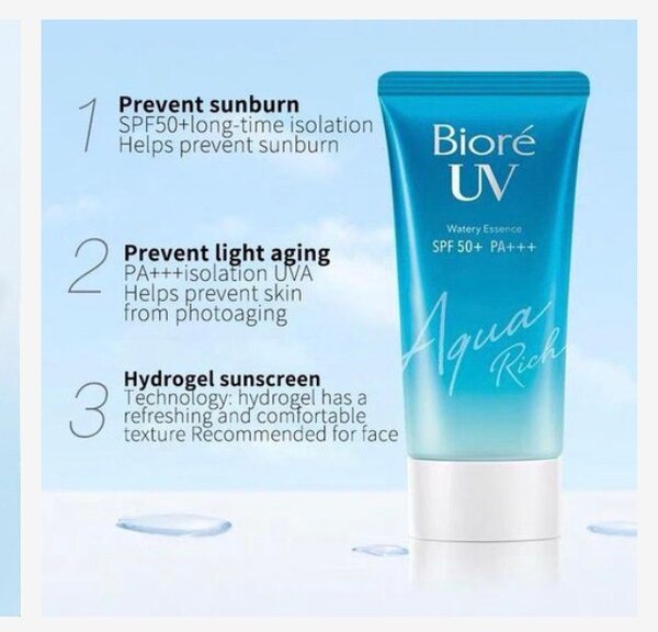 Biore UV sunscreen