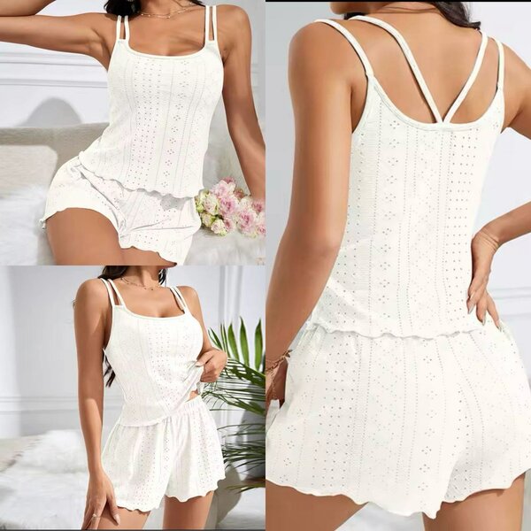 Ensemble pyjama femme été chic