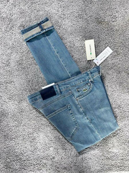 Jeans en denim bleu