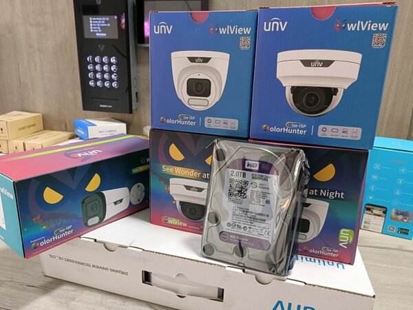 Caméra de sécurité UNV olview