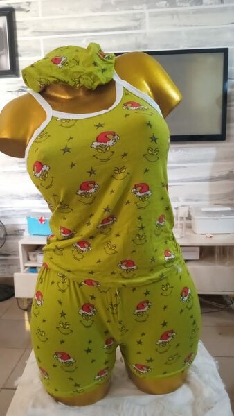 Pyjama léger à motifs colorés