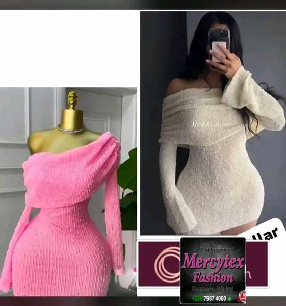 Robe Pull Épaules Dénudées