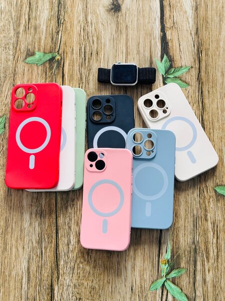 Coque MagSafe en silicone