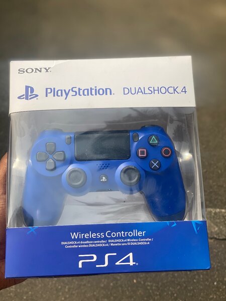 Manette Ps4 bleue