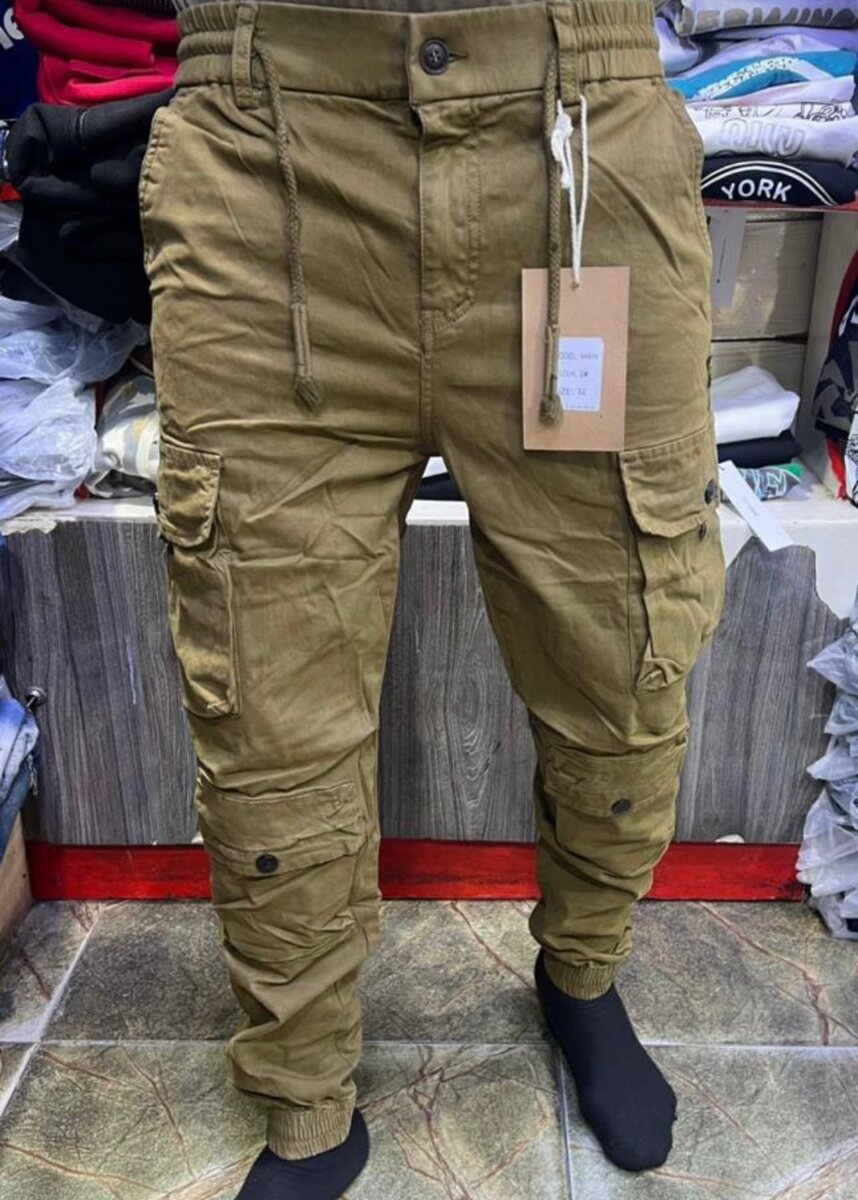 Pantalons cargo décontractés homme