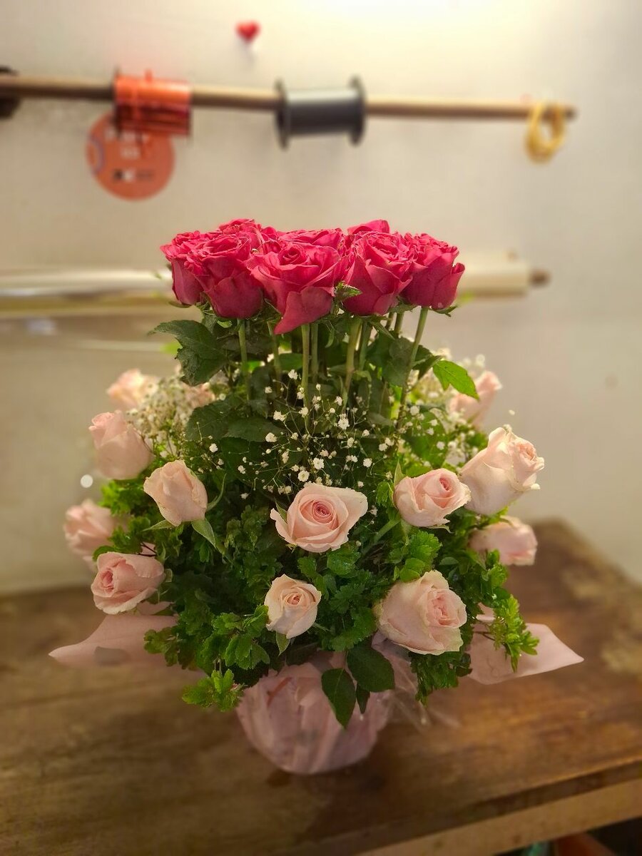 Bouquet de Roses Éblouissantes