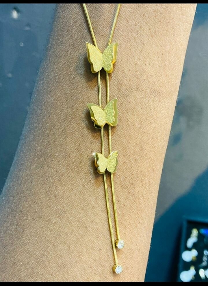 Butterfly necklaces