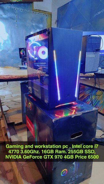 Gaming and workstation Computer for 3D and 4K Rendering