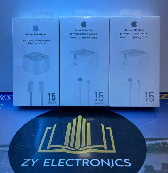 Complete iPhone chargers