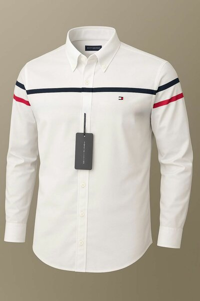 Polo à manches longues homme