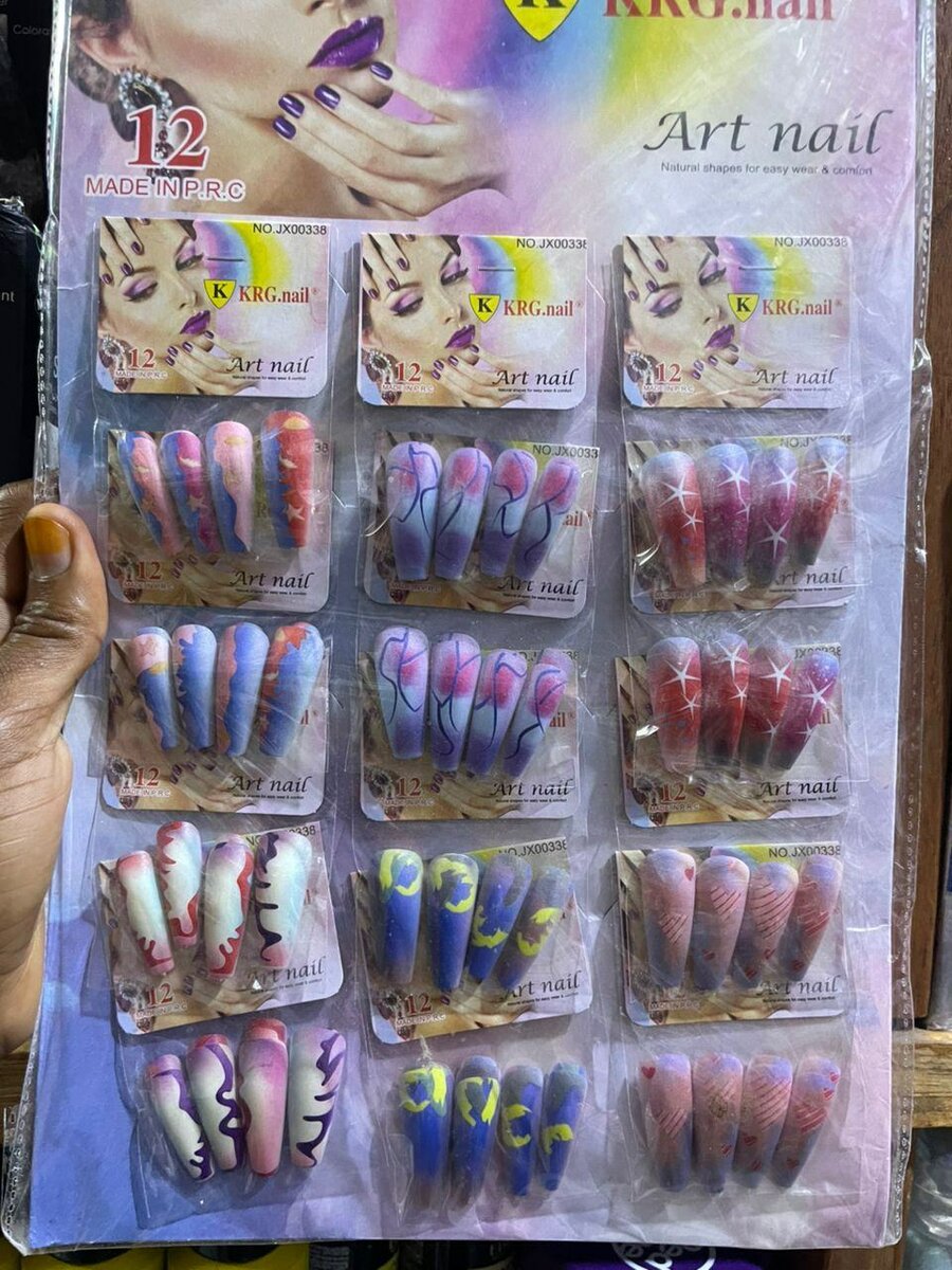 Ongles Art Nail - Couleurs Variées