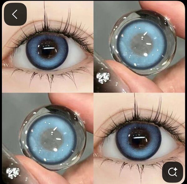 Lentilles de Contact Couleur Bleu