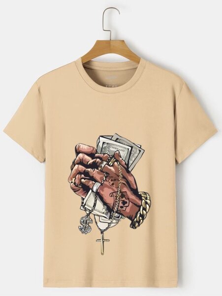 Classic drip T shirt