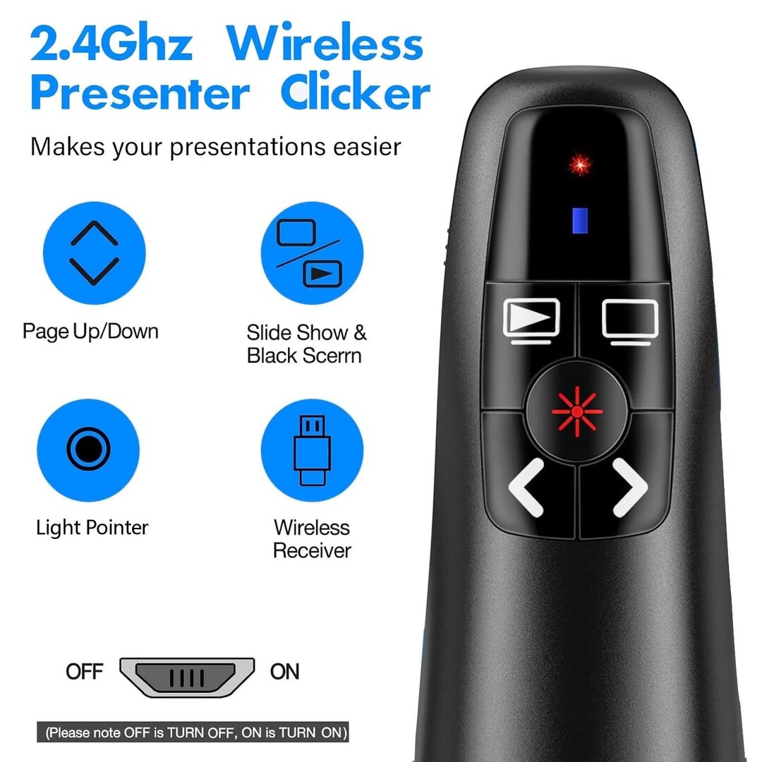 Présentateur sans fil USB Type