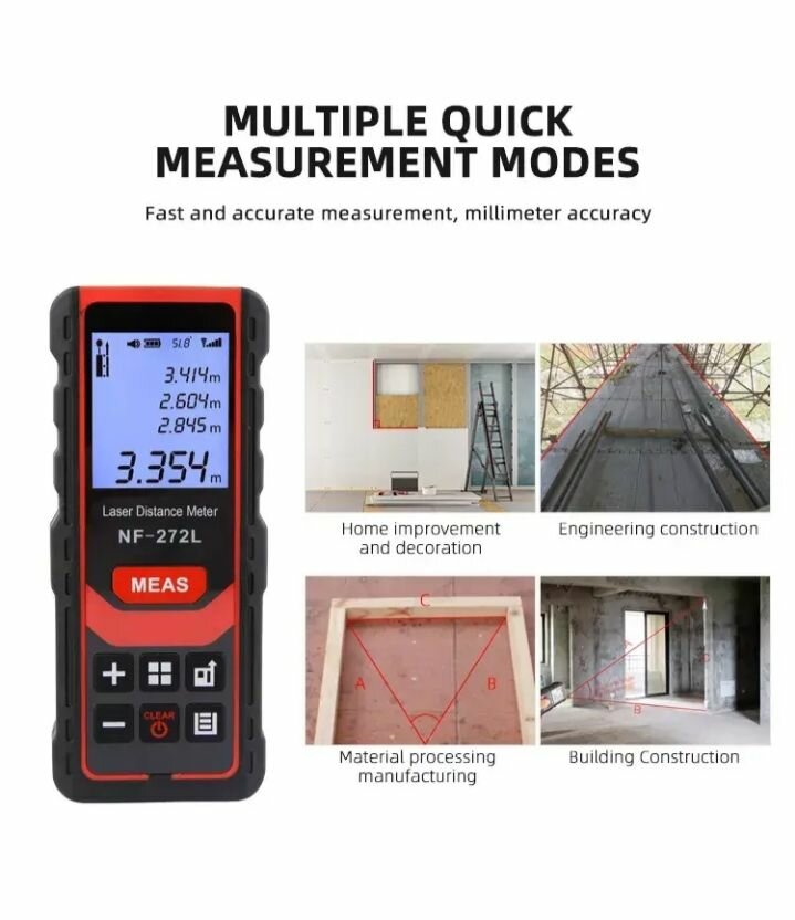 Télémètre Laser Précis NF-272L